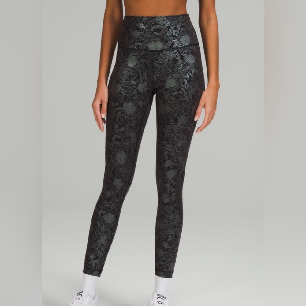 Lululemon Wunder Under HR Tight 25” *FOIL